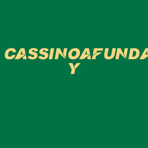 Logo da CASSINOAFUNDAY